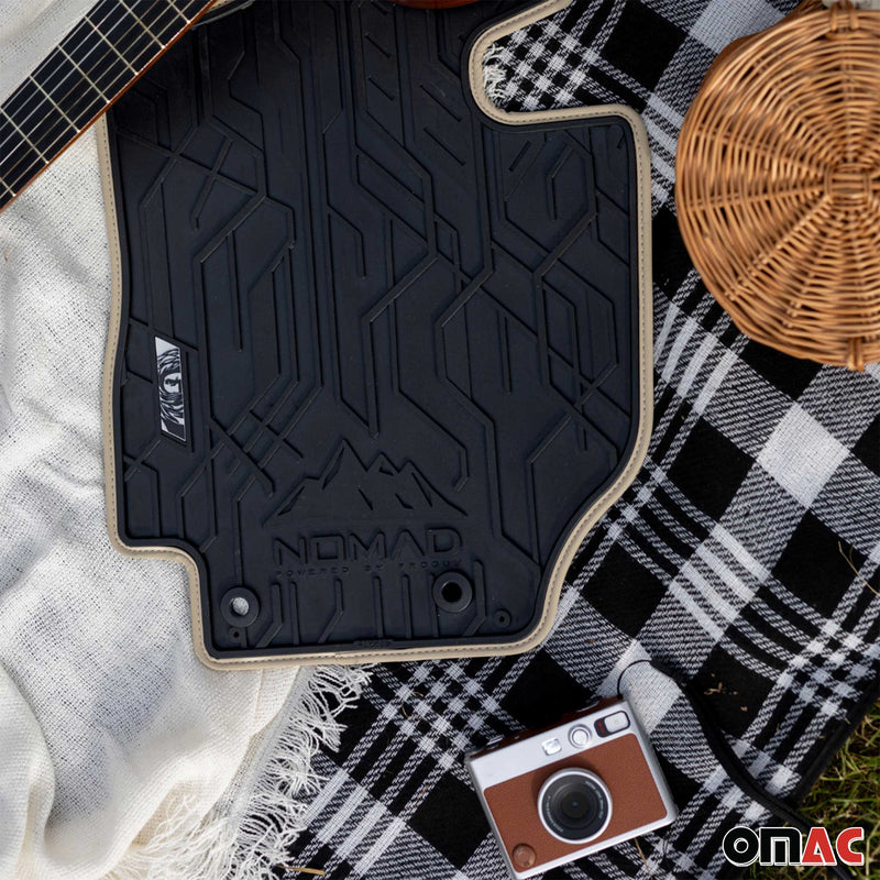 Tapis de Sol de Voiture pour Kia Sportage V 2021-25 Caoutchouc Imperméable Noir