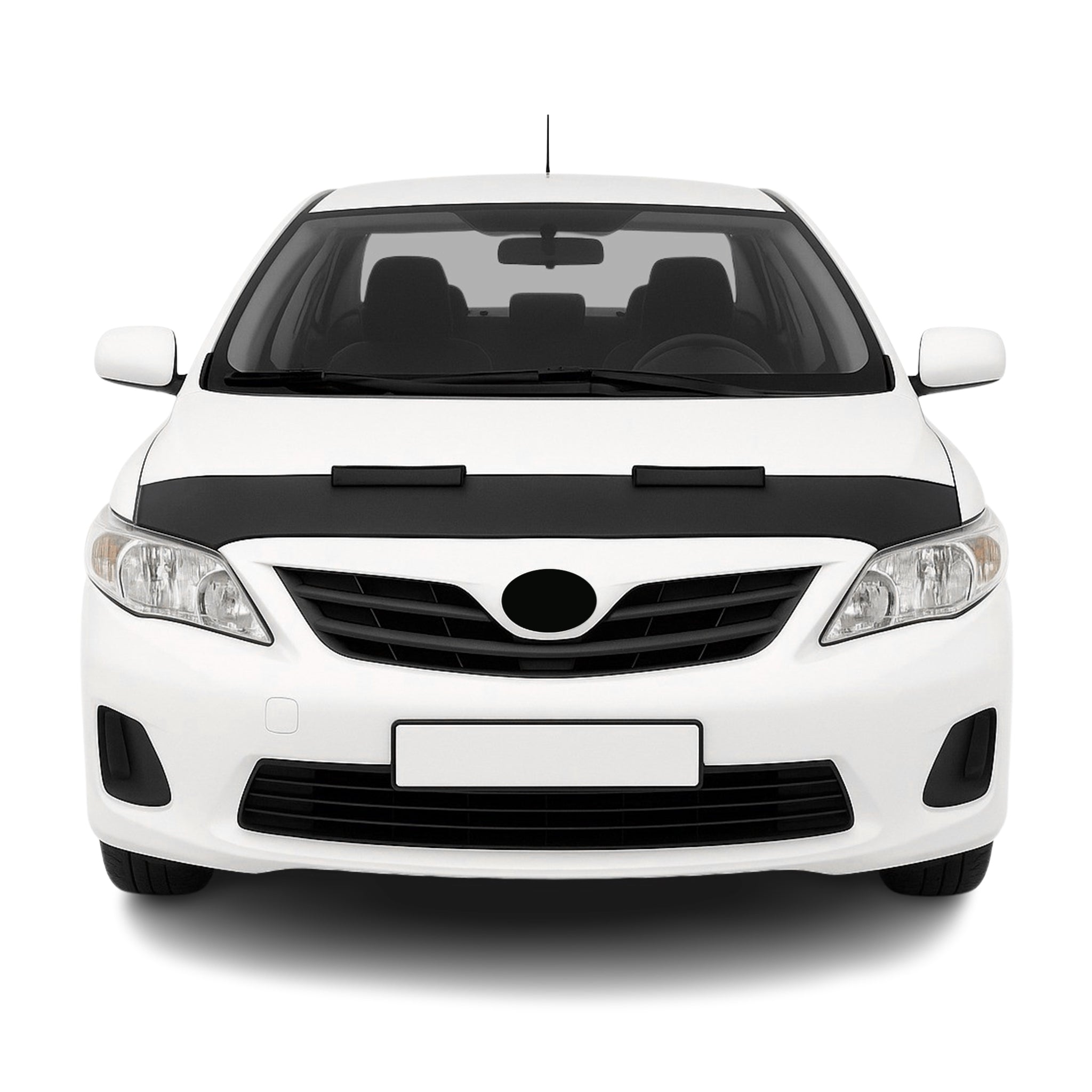 Protège Capot pour Toyota Corolla Berline 2007-13 Masque de voiture vinyle Noir