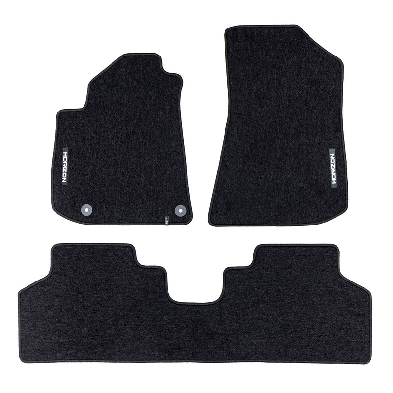 Tapis de Sol de Voiture pour Kia Niro EV II 2022-2025 Velours Imperméable 4Pcs