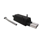 Échappement arrière sport Novus pour BMW Série 3 E36 320 / 323 2x76mm avec ABE