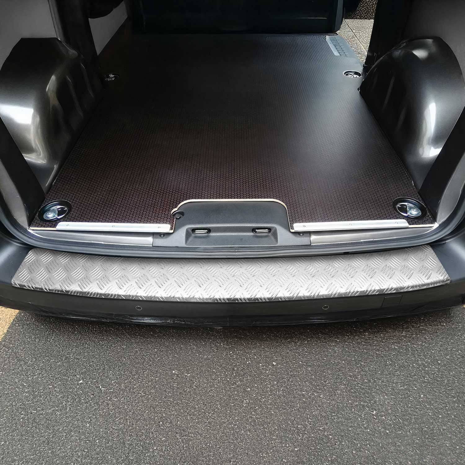 Protection de Pare-Chocs Arrière pour Toyota Proace Verso 2016-2026 L1 L2 L3 Alu