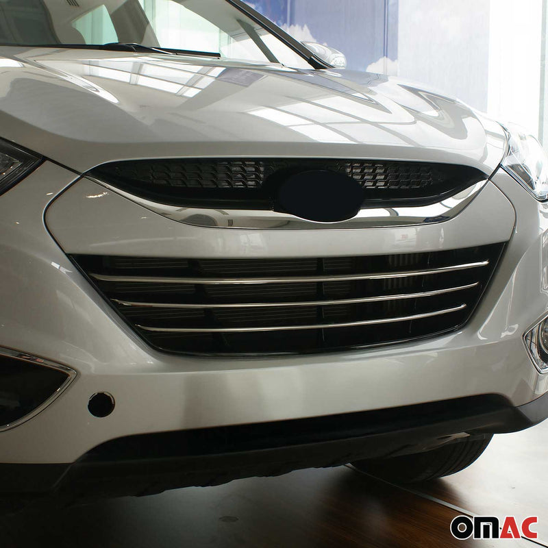 Moulure De Grille De Calandre pour Hyundai ix35 2010-2015 Inox Chromé 3x