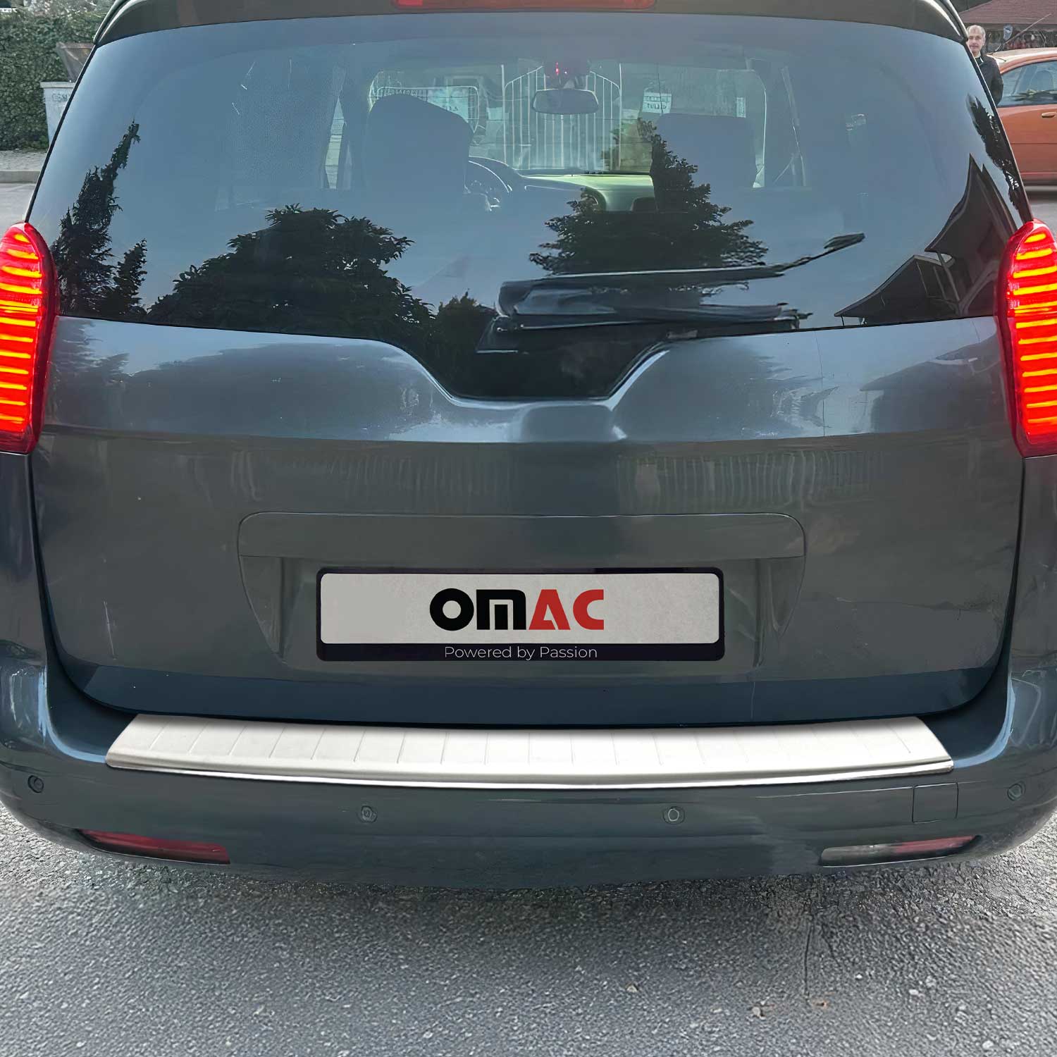 Protection Seuil de Pare-chocs Arriére Pour Peugeot 5008 2009-2016 Acier