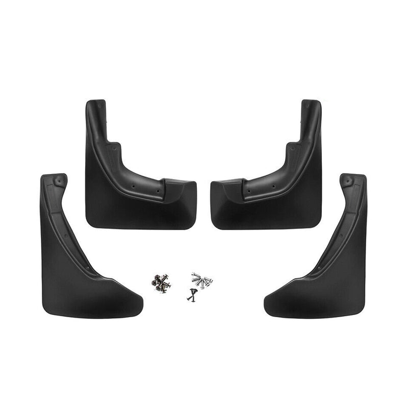 Bavettes Garde Boue pour Jeep Grand Cherokee WK 2010-2014 Avant &Arrière Noir 4x