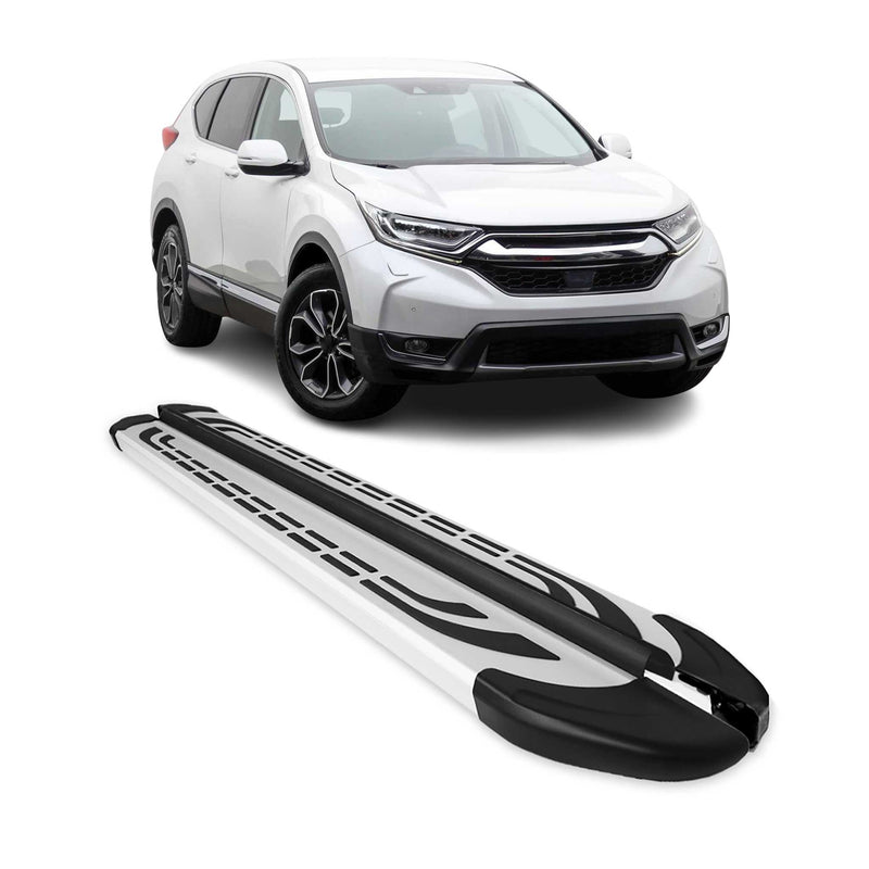 Marchepieds Latéraux pédale pour Honda CR-V 2016-2021 Aluminium Gris 2Pcs
