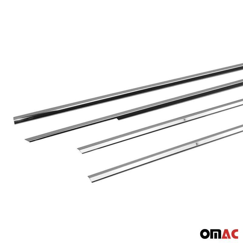 Garniture de Fenêtre pour Honda Civic Berline 2000-2005 Acier Inox 4Pcs