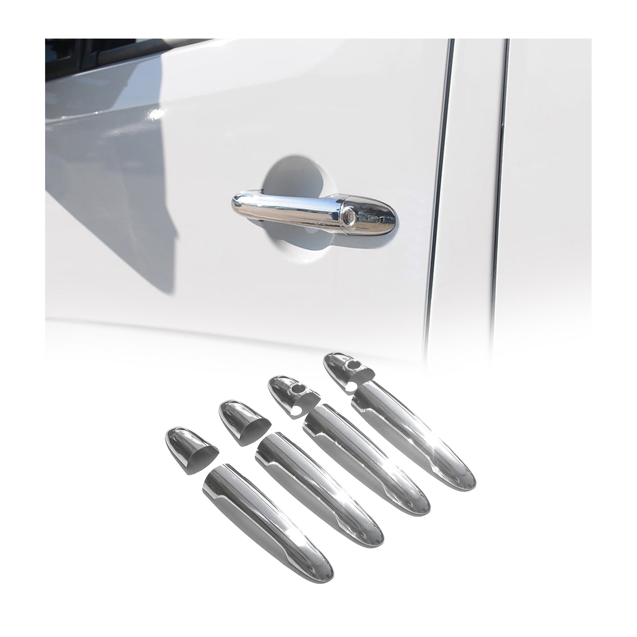 Poignée de porte Latérale pour VW Crafter / Mercedes Sprinter 2006-2018 Chromé