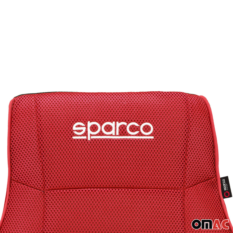 SPARCO coussin lombaire voiture coussin dos coussin pour chaise de voiture rouge