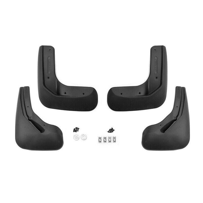 Bavettes Garde Boue pour VW Jetta 2010-2018 Avant et Arrière Plastique Noir 4Pcs