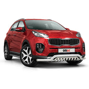Pare-Buffle Avant Pour Kia Sportage 2015-2018 en Acier Inox Argent