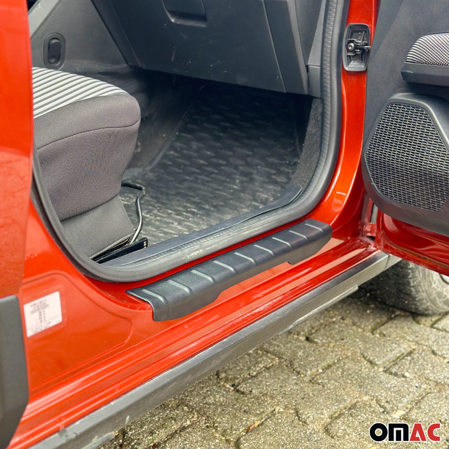 Couverture De Seuil De Porte pour Dacia Sandero 2021-2025 ABS 4 Pcs