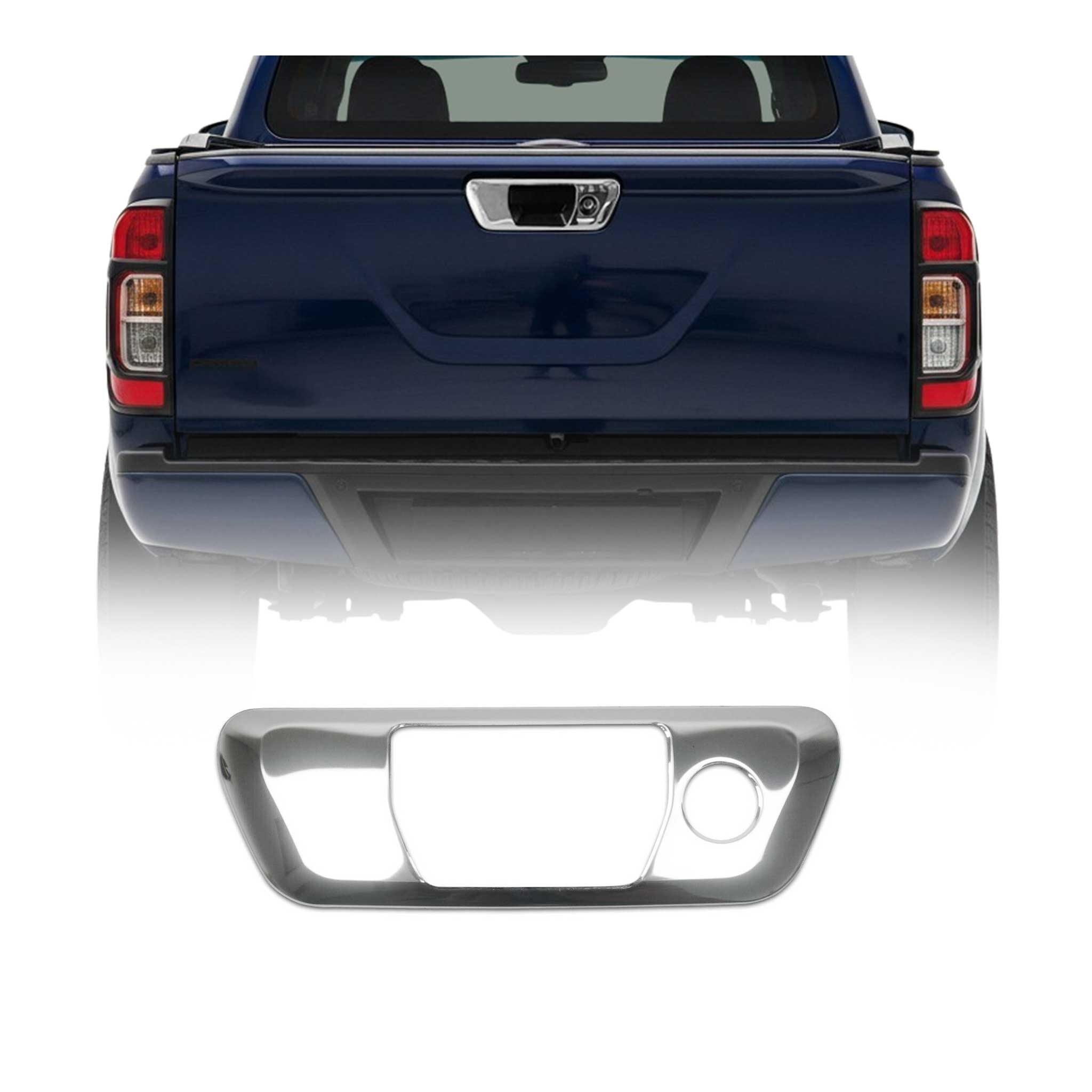 Garniture supérieure de Coffre pour Nissan Navara 2016-2020 acier inox