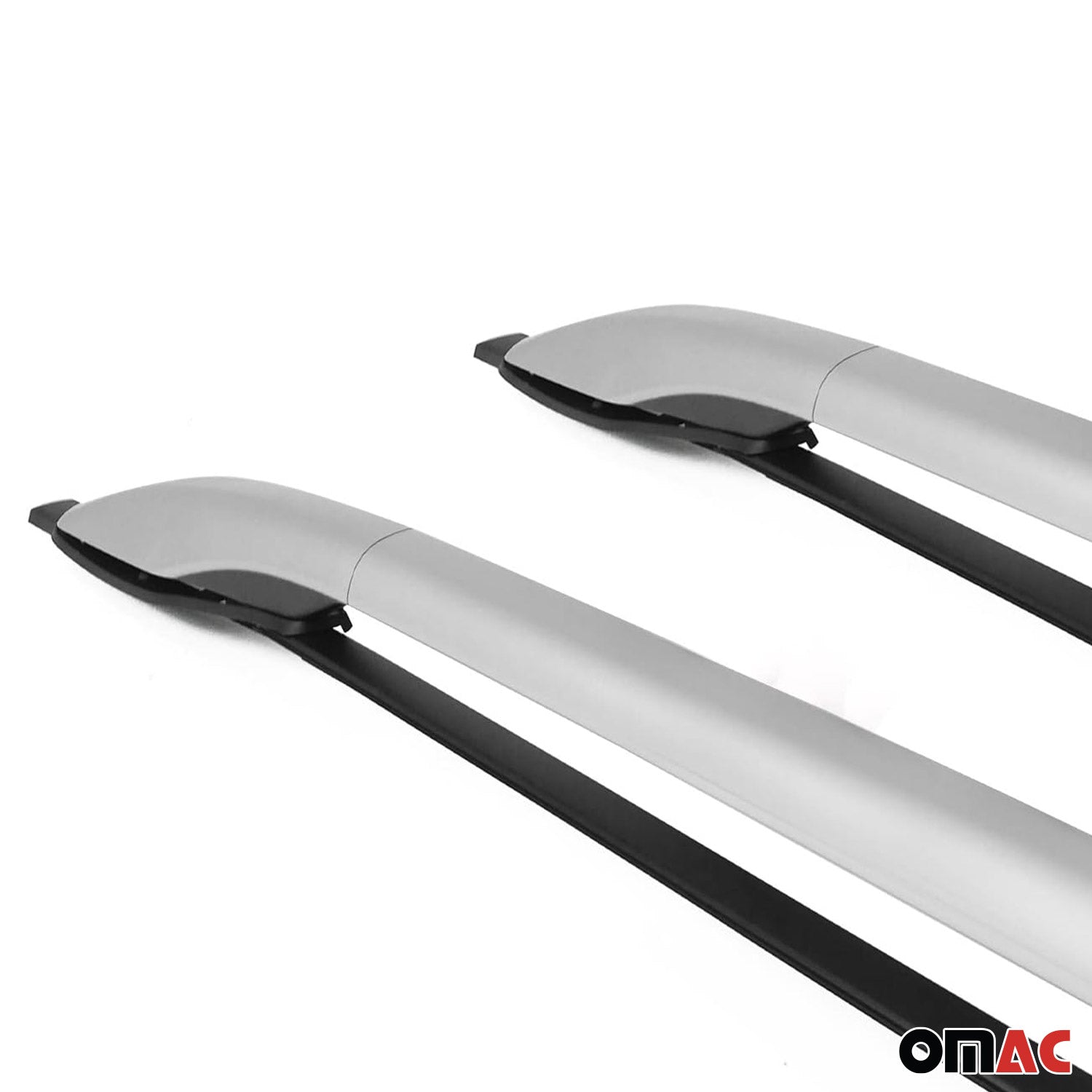Original Barres De Toit Longitudinales pour Ford Kuga II 2012-19 Aluminium Gris