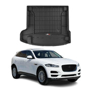 Tapis de Coffre pour Jaguar F-Pace 2016-2020 Pre-FL TPE Noir