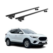 Barres de toit transversales pour MG ZS 2017-2026 Aluminium Noir 2 pièces ABE