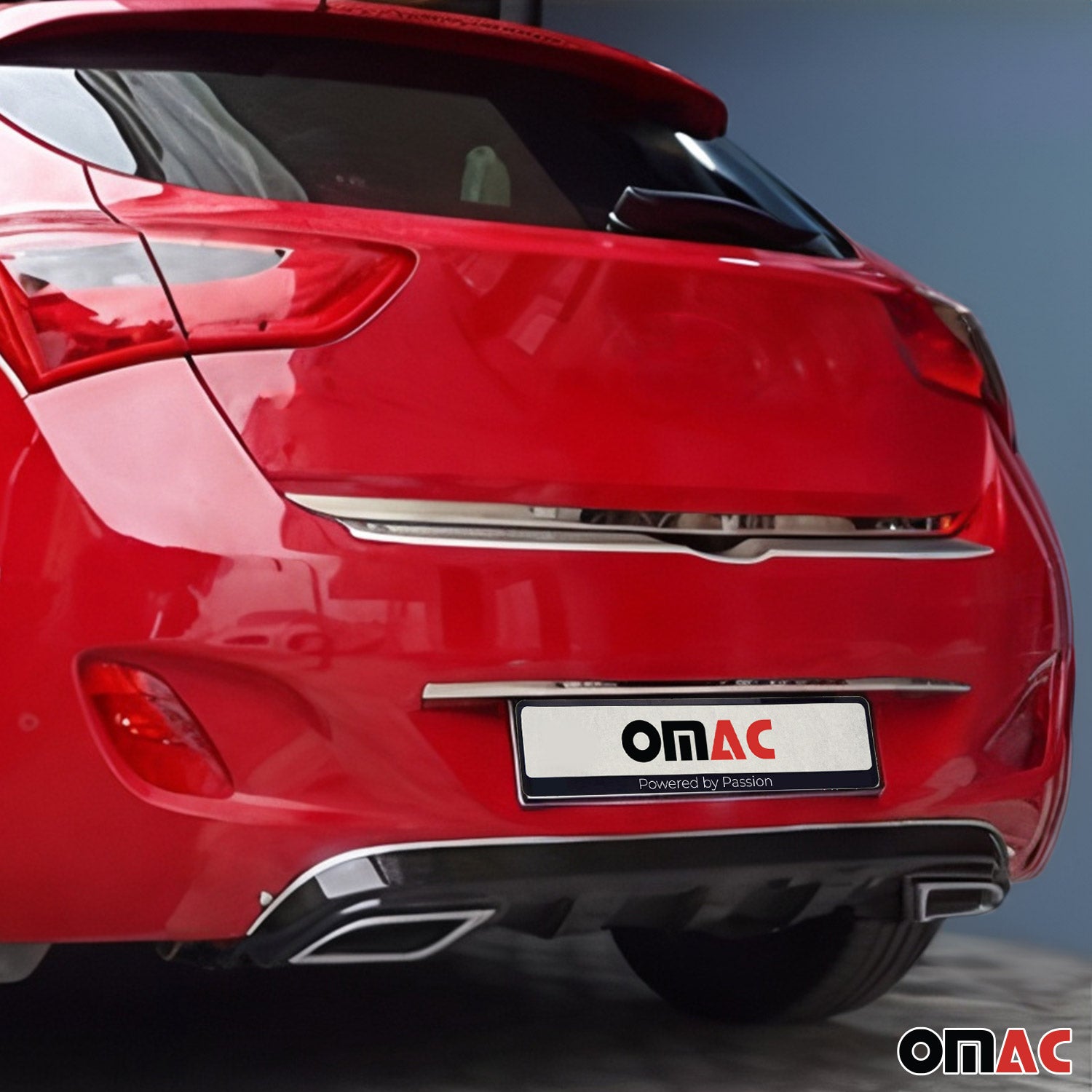 Support de plaque d'immatriculation pour Hyundai i30 Oben 2012-2017