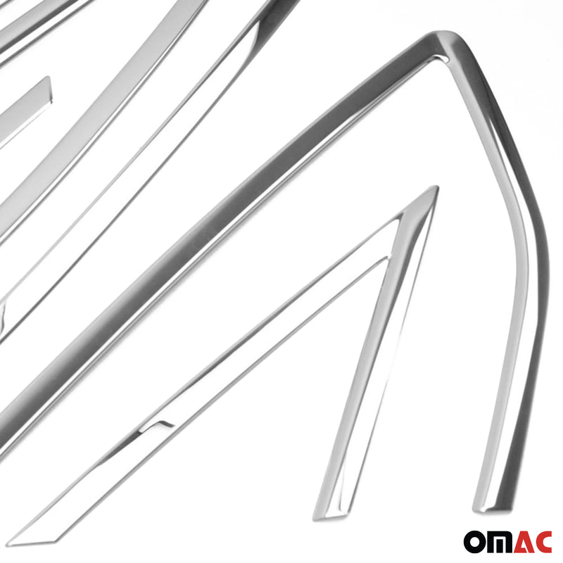 Baguette de contour de Vitre latérale pour Ford Focus 2011-2017 acier inox 2Pcs