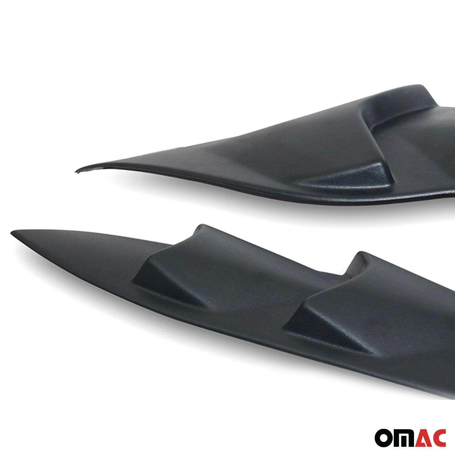 Déflecteur de Capot pour Toyota Hilux 2021-2026 en ABS Noir 3 Pcs
