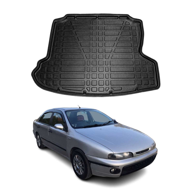 Tapis de Coffre pour Fiat Marea 1996-2003 en TPE Noir