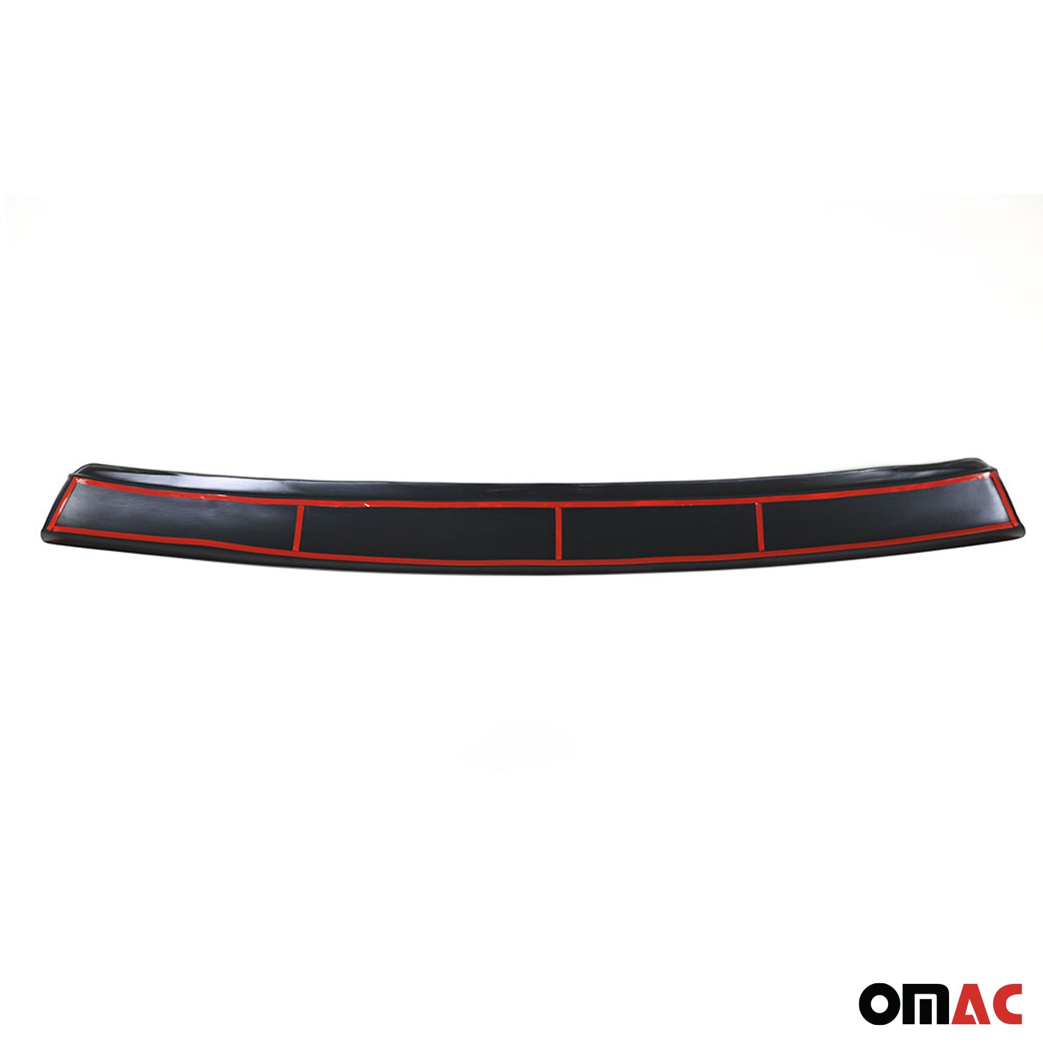 Seuil de coffre pour VW T5 T6 Transporter tout 2003-24 Portes battantes noir mat