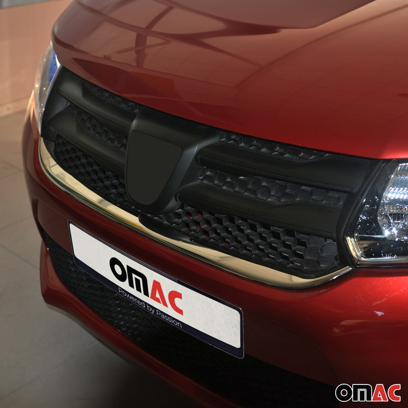 Moulure de Grille de Calandre pour Dacia Sandero 2012-2016 Chromé