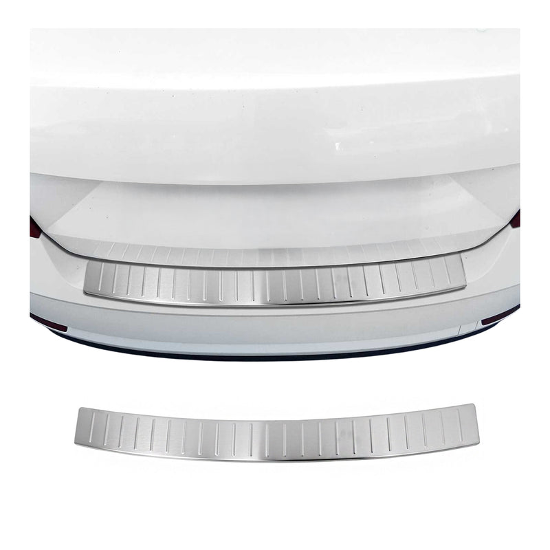 Protection Seuil de Pare-chocs Arriére Pour Skoda Octavia Combi 2013-2019 Brossé