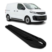 Marchepieds Latéraux pour Opel Vivaro C 2019-2026 Aluminium Noir L1 Court 2Pcs
