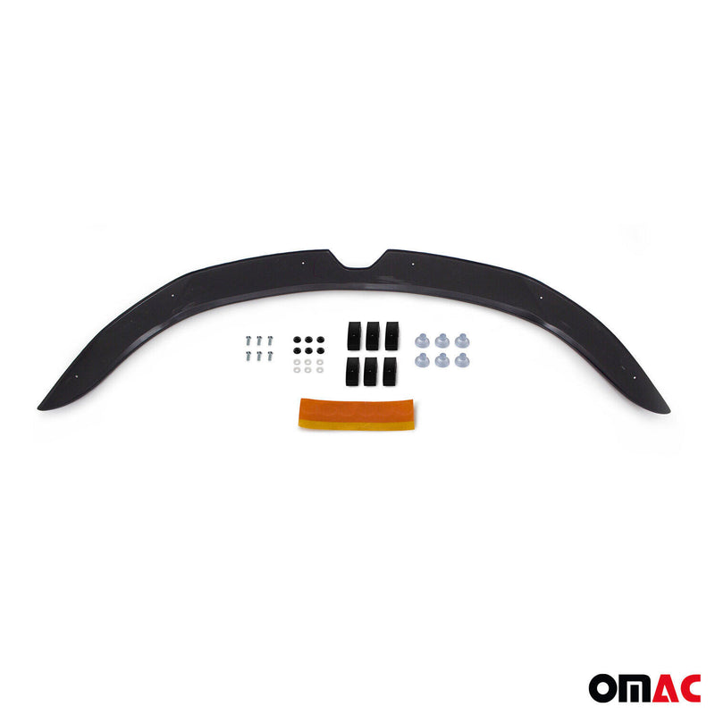 Déflecteur de Capot pour Renault Megane 2016-2025 Berline Acrylique Noir