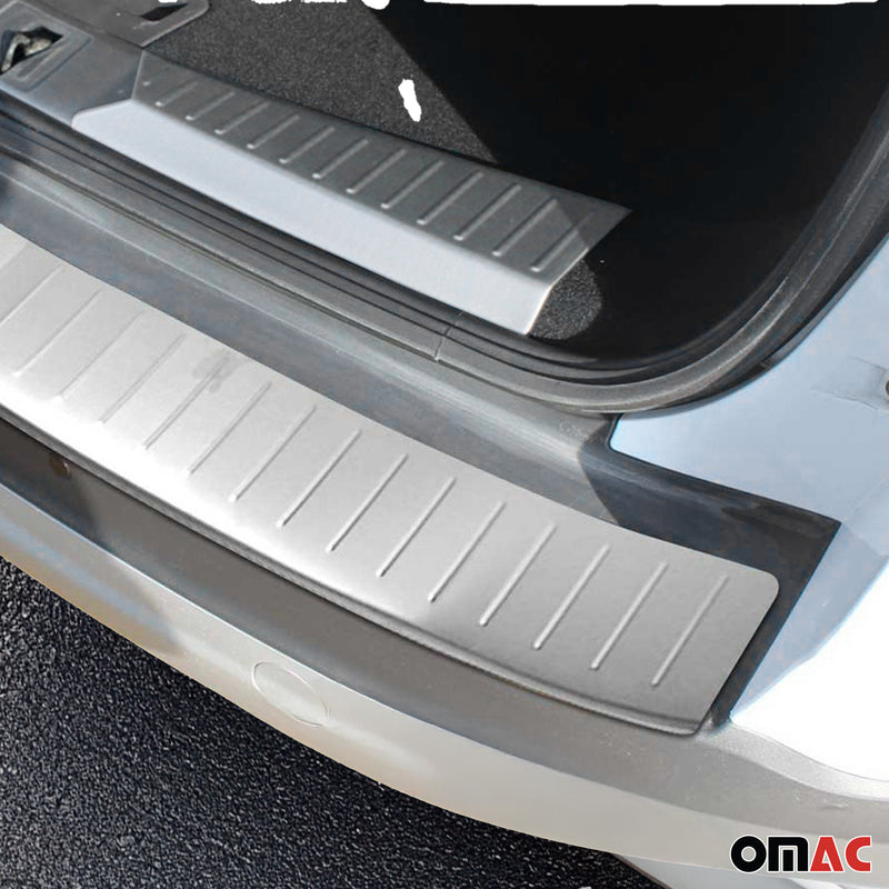 Kit Protection de Pare-Chocs arrière pour Ford Kuga 2013-2016 Pre-FL Brossé inox