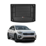 OMAC Tapis de Coffre pour Kia Niro I 2017-2022 Hybrid TPE Noir Caoutchouc