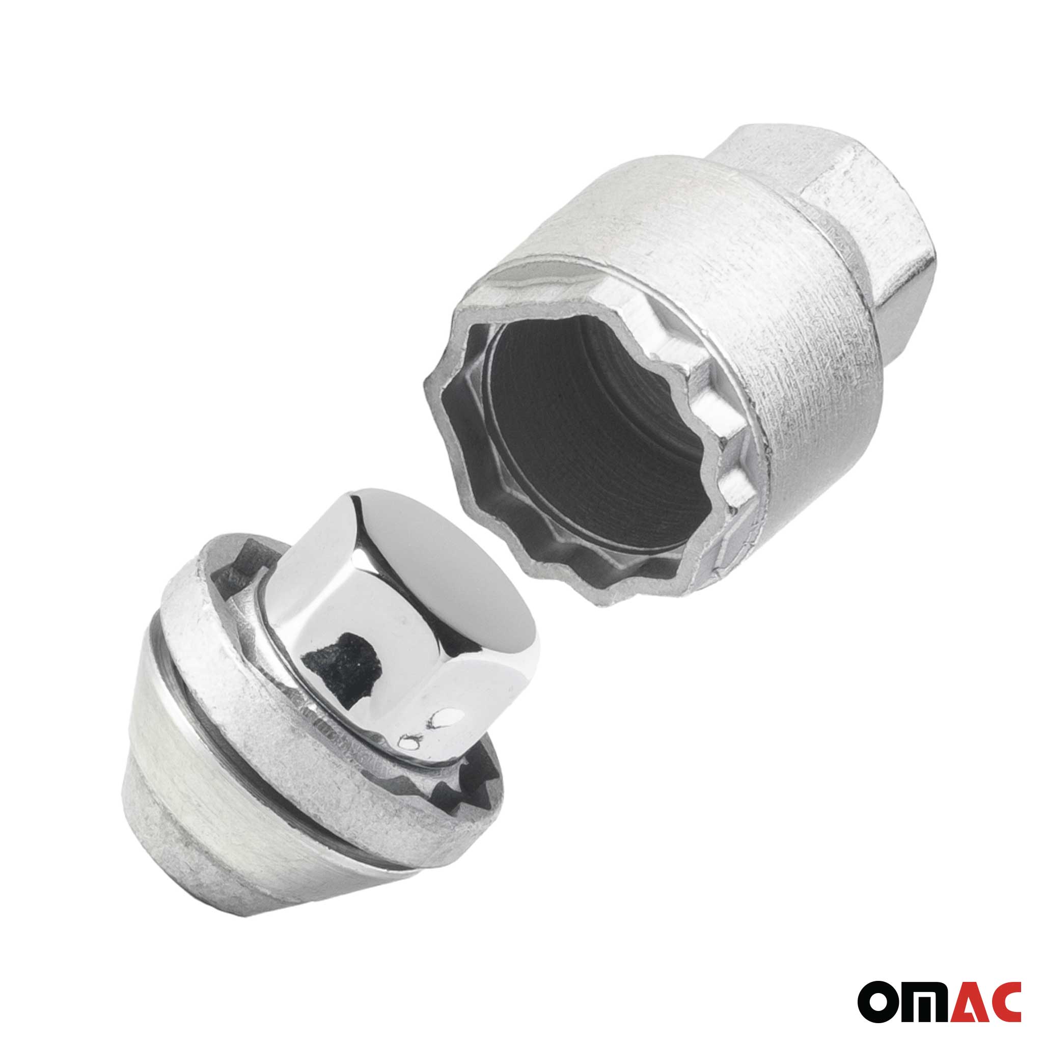 Vis de roue antivol pour Ford Ka+ 2016-2020 / Ka+ Active 2018-2020 Gris M12X1,5
