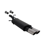 Échappement arrière sport Novus pour Peugeot 307/Citroen C4 2x76mm MS-Design ABE