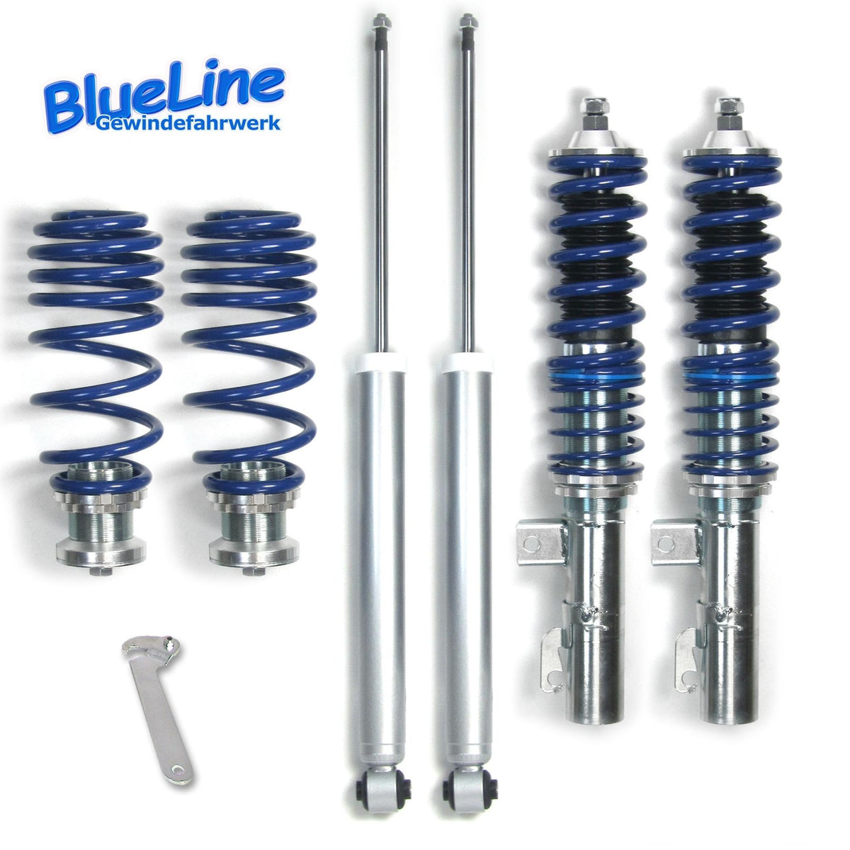 JOM BlueLine Combinés Filetés pour Seat Leon Cupra R (1M) 1.8 20V Turbo 2002-