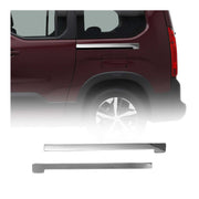 Garniture Baguette de porte latérale pour Peugeot Rifter 2019-2021 inox 2Pcs