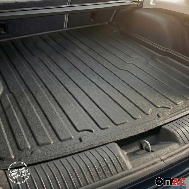 Tapis de Coffre pour Nissan Qashqai 2020-2021 en TPE Noir