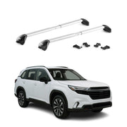 Barres de toit transversales pour Subaru Forester VI 2025-2026 Alu Gris ABE