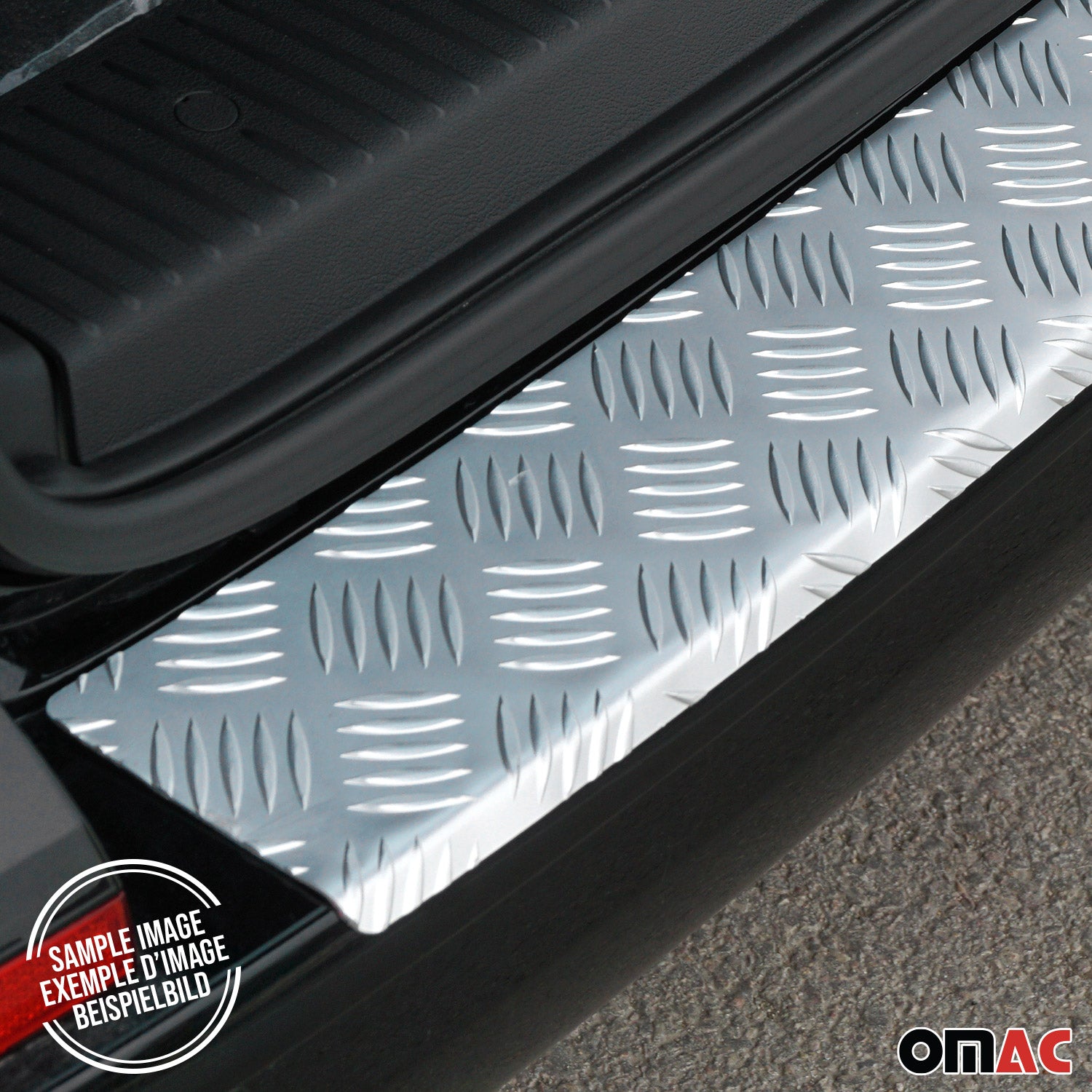 Protection de Pare-Chocs pour Peugeot Expert 2016-26 L1 L2 L3 Alu Argenté