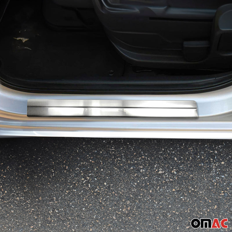 Seuils de porte pour Ford Mondeo mk3 mk4 2000-2014 en acier inox Chromé