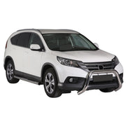 Pare-buffle Avant pour Honda CR-V 2012-2015 76 mm en Acier Gris