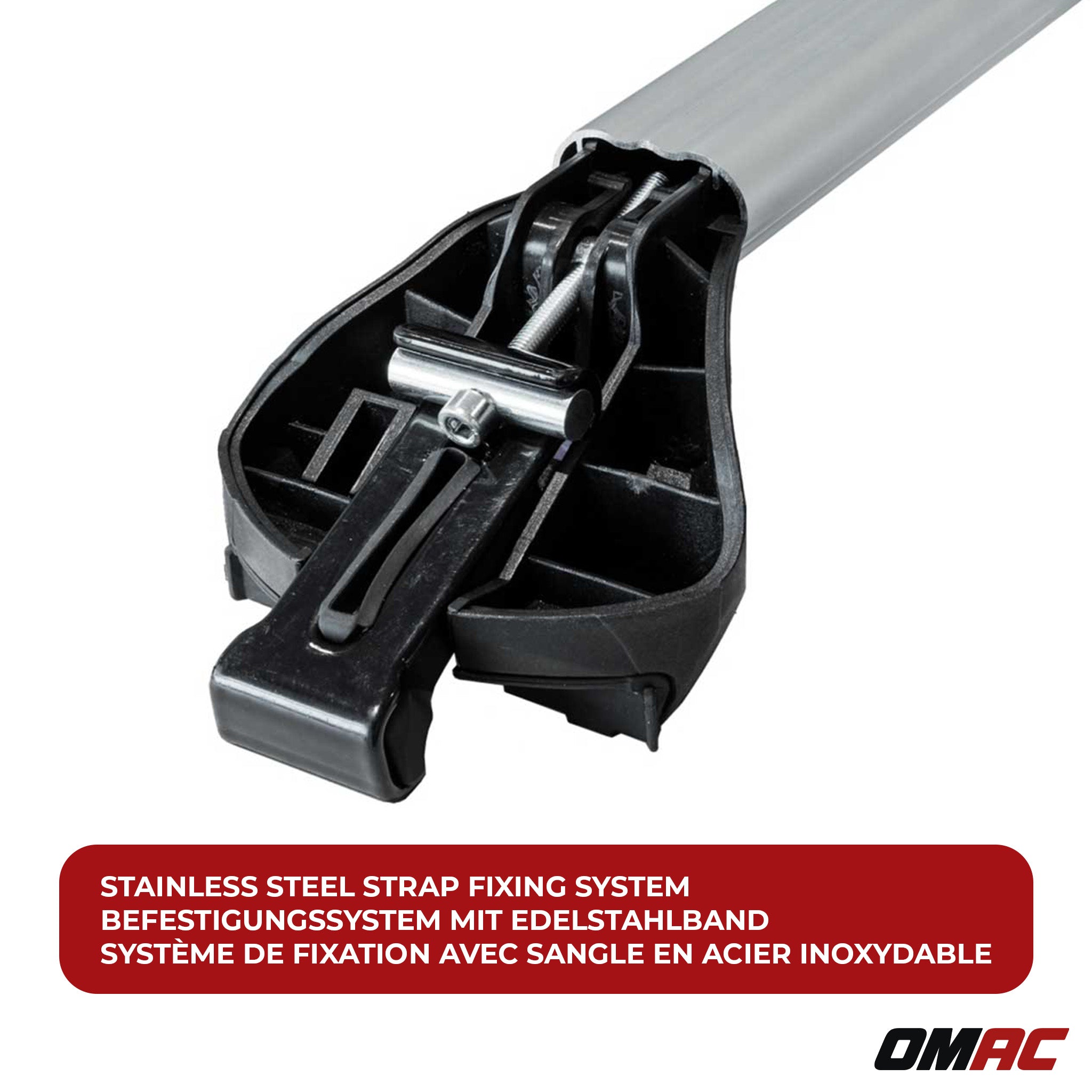 Barres de toit transversales pour Kia Ceed III Break 2019-2026 Alu Gris ABE