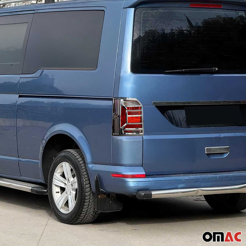 Cadre de Feu Stop Arrière pour VW T6 T6.1 Transporter tout 2015-2024 ABS Chromé