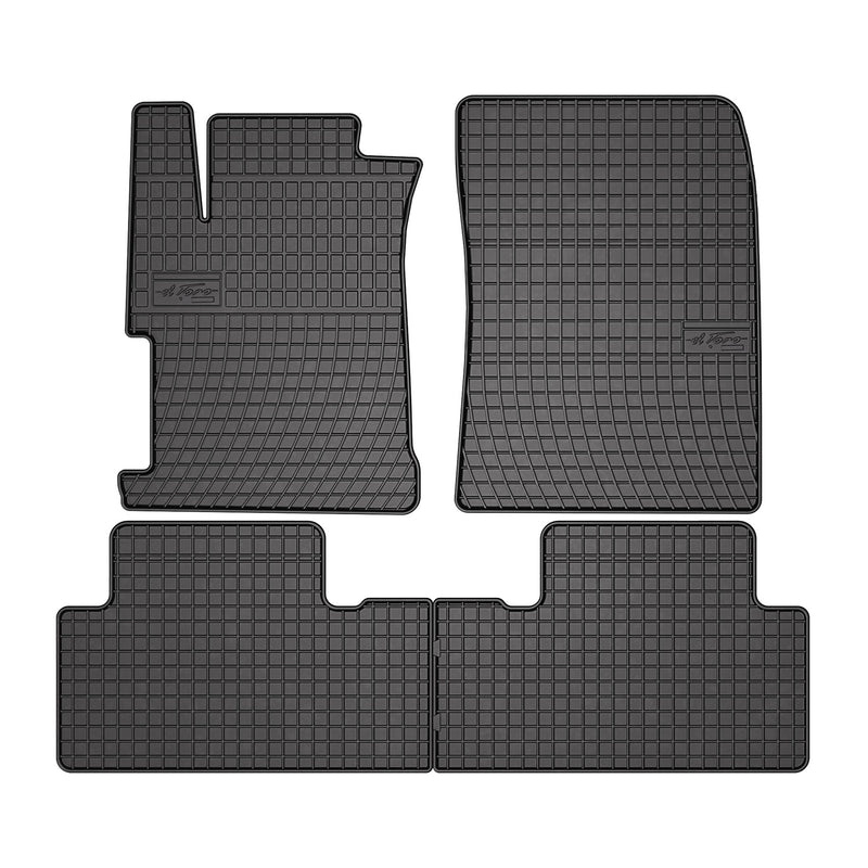 Tapis de Sol pour Honda Civic 2011-2016 Caoutchouc Noir