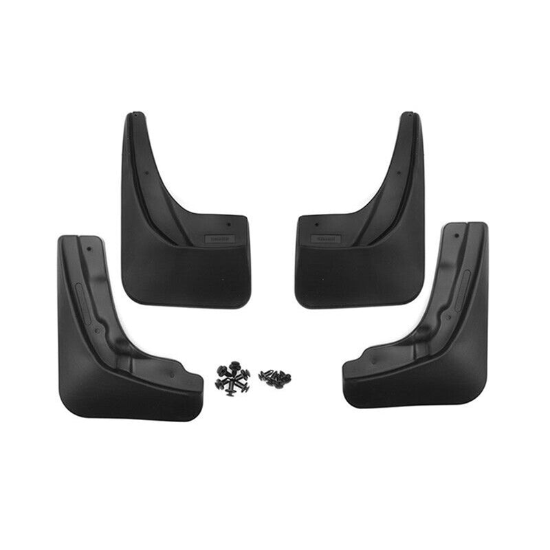 Bavettes Garde Boue pour Opel Zafira B 2005-2014 Avant et Arrière Noir 4Pcs