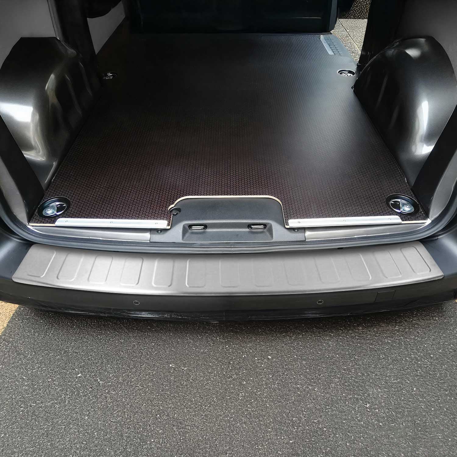 Protection de Pare-Chocs pour Opel Zafira Life 2019-2026 L1 L2 Inox brossée