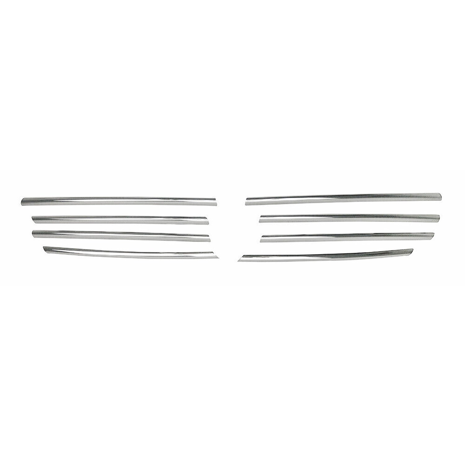 Moulure de Grille de Calandre pour VW Transporter T5 2003-2009 Chromé 2Pcs