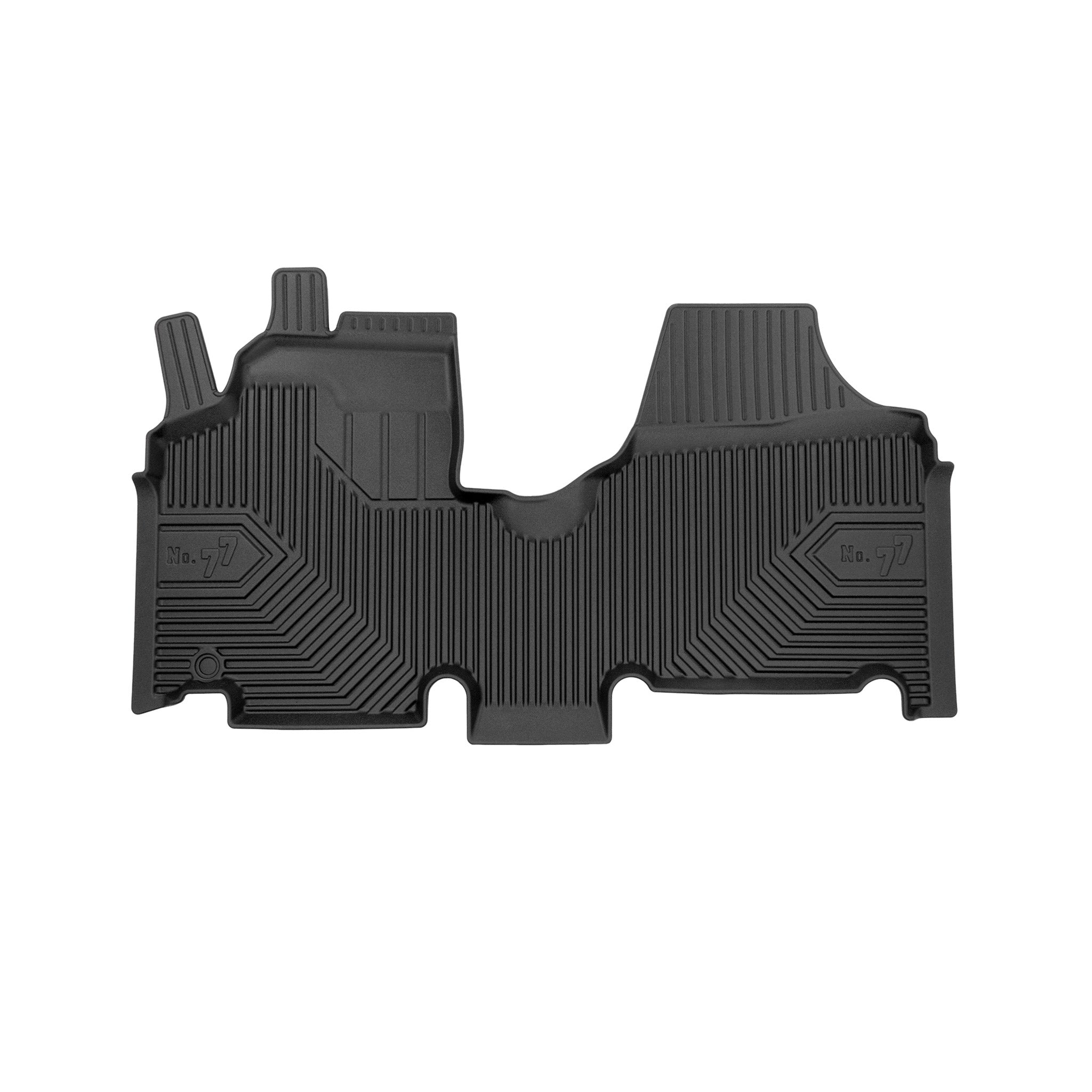 Tapis de Sol de Voiture pour Peugeot Expert II 2007-2016 TPE Imperméable 1Pc