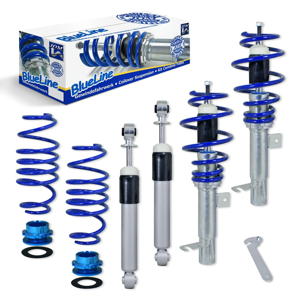 JOM BlueLine Combinés Filetés pour Mazda 2 DY et B2W 1.4CD 2003-2007
