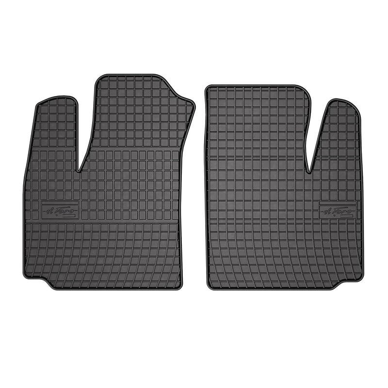 Tapis de Sol pour Fiat Doblo 2000-2010 Caoutchouc Noir