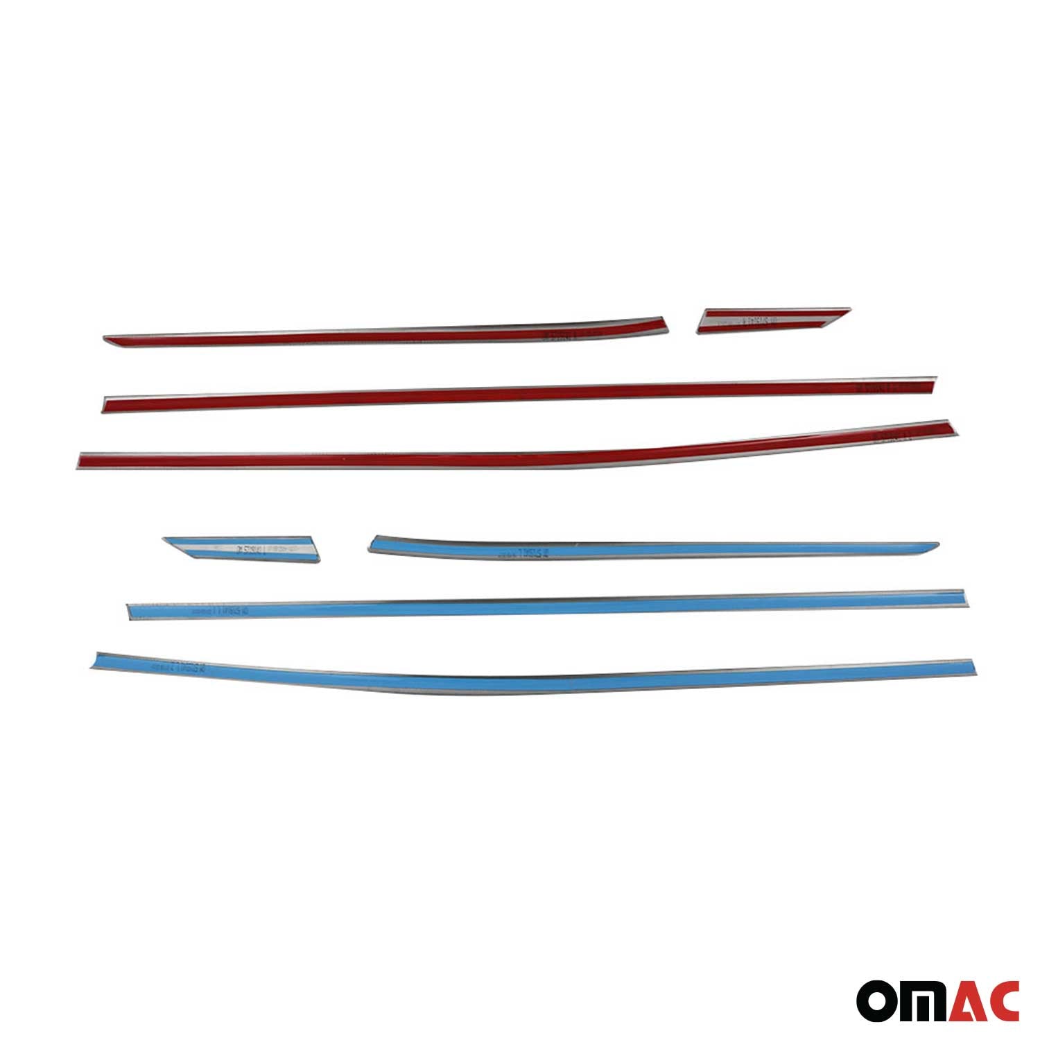 Garniture de Fenêtre pour Peugeot SUV 3008 2016-2024 Acier Inox 8Pcs