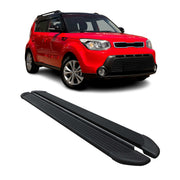 Marchepieds Latéraux pédale pour Kia Soul 2014-2019 Noir Aluminium 2Pcs